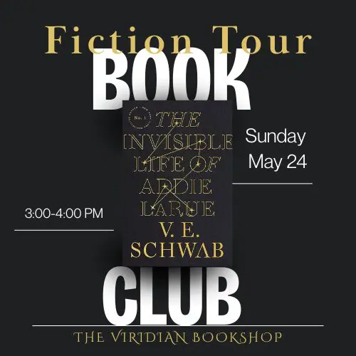 Fiction Tour Book Club - The Invisible Life of Addie LaRue