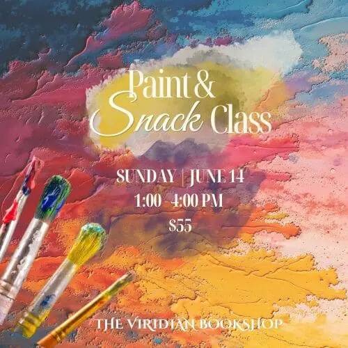Paint and Snack Class