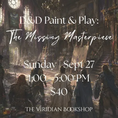 D&D Paint and Play - The Missing Masterpiece